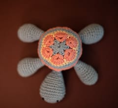 Handmade Crochet Rattle - Turtle (Pack Of 3)