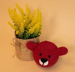 Handmade Crochet Stress Ball - Teddy (Pack Of 3)