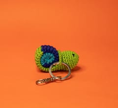 Handmade Crochet Key Ring/Bag Charm - Snail (Pack Of 2)