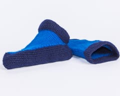 Royal Blue & Navy Blue Socks | Acrylic Wool
