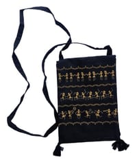Silk Sling Bag / Warli Art / Stylish