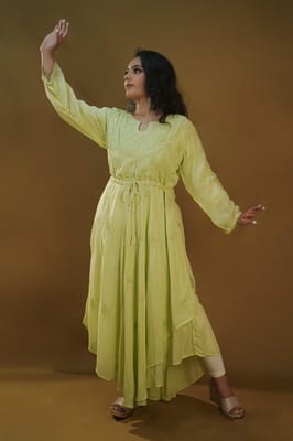 Angarkha Kurti Dress