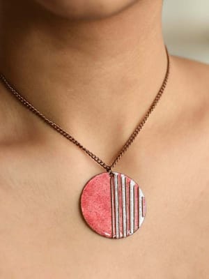 Crinkle Pendant - Lotus Full