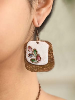 Phyllo earrings - Leaflet