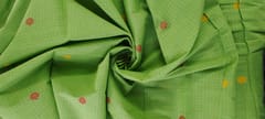 Green Checks Fabric