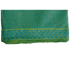 Green Colour Cotton Fabric-1