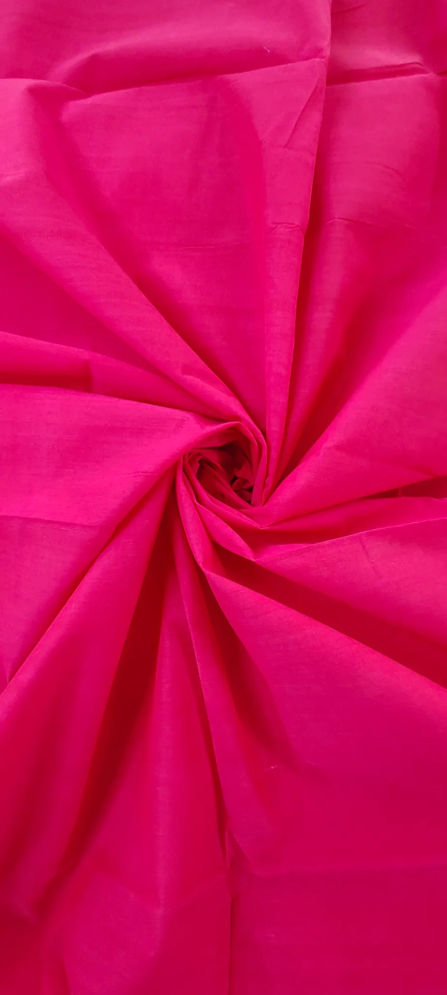Hot Pink Mangalagiri Cotton Fabric-1
