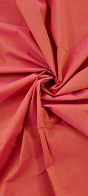 Orange Mangalagiri Cotton Fabric-1