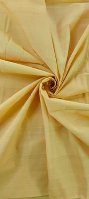 Yellow Mangalagiri Cotton Fabric-1