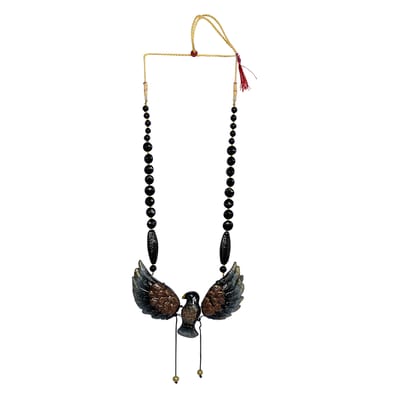 Black Terracotta Necklace Set (Exclusive Collection)