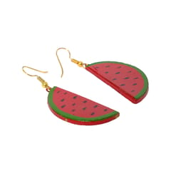 Watermelon Terracotta Earrings (Funky Collection)