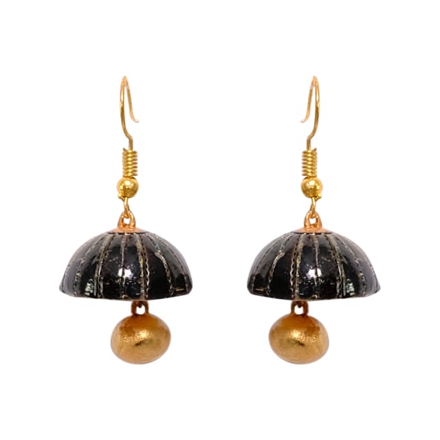 Black Terracotta Earrings ( Exclusive Collections)