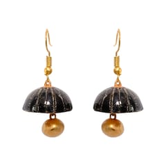 Black Terracotta Earrings ( Exclusive Collections)