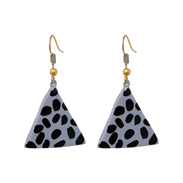 Triangular Terracotta Earrings ( Geometrical Collections)