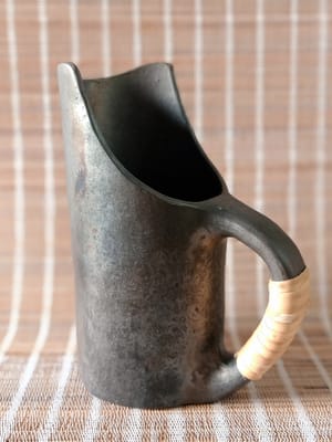 Terracotta by Sachii "Longpi Black Pottery Jug"
