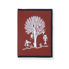 Warli Tree design Zip File Folder