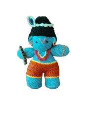 Unique Krishna handmade doll for kids