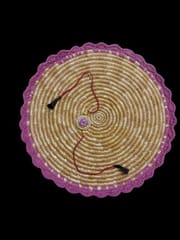 Wheat Grass Hand Embroidered Rakhi