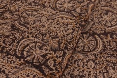 Black Kalamkari Handloom Cotton fabric -0030