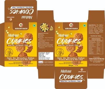 Mahua Cookies (250 gm Pack)