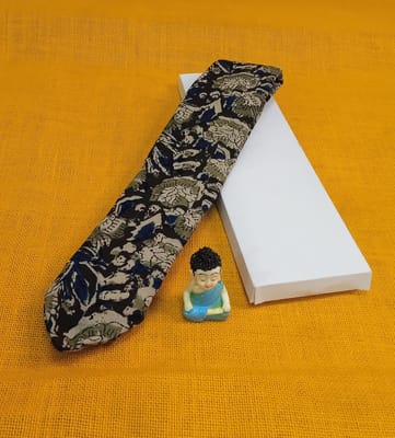 Kalamkari Black Tie 003
