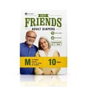 Friends Easy Adult Diapers (M Size) : 10 U