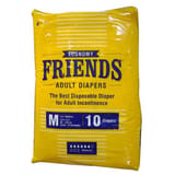 Friends Economy Adult Diapers M : 10 Units
