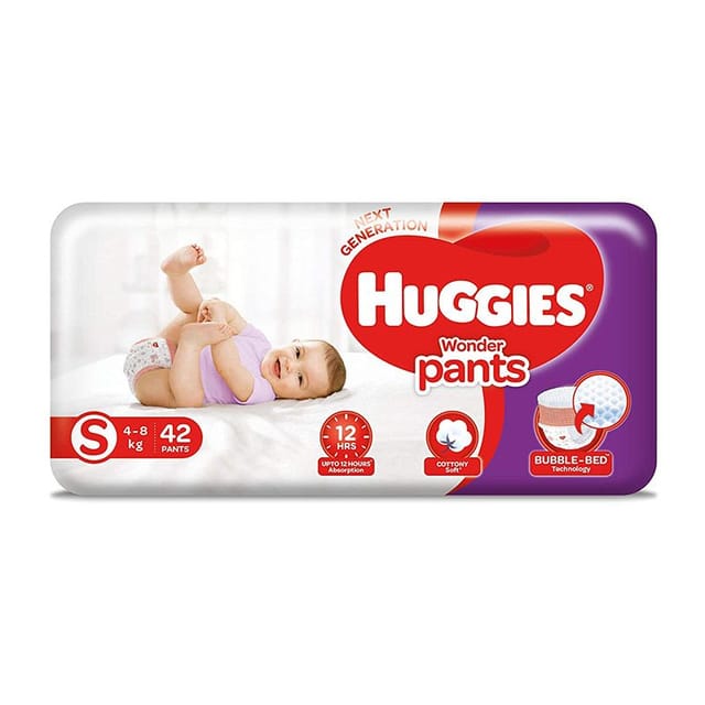 Huggies Wonder Pants Baby Diapers (S) : 42 Pants