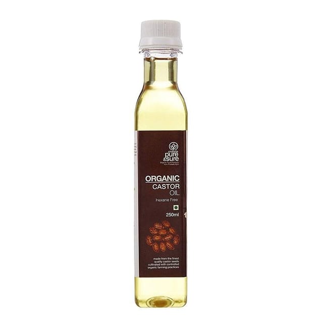 Pure And Sure Castor Oil : 250 Ml