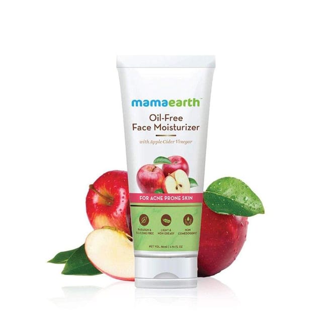 Mamaearth Oil Free Face Moisturizer With Apple Cider Vinegar For Acne Prone Skin : 80 Gm