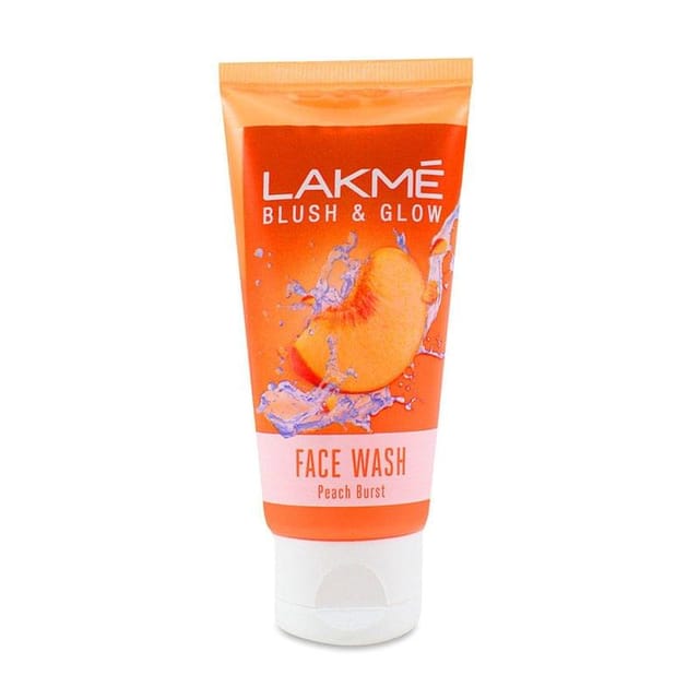 Lakme Blush & Glow Peach Burst Facewash : 50 Gm