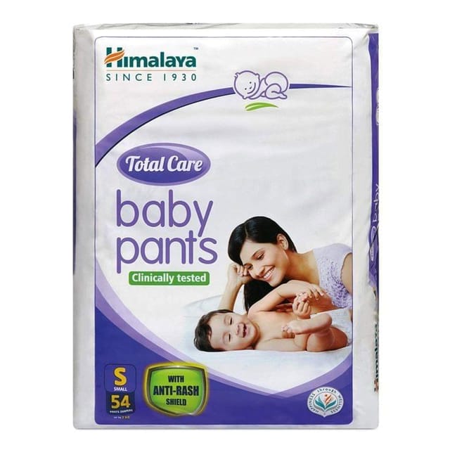 Himalaya Total Care Baby Pants Diapers Size ( Small ) : 54 U
