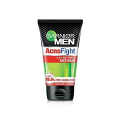 Garnier Acno Fight Anti Pimple Face Wash : 100 Gm