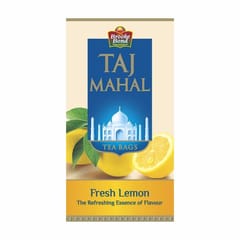 Taj Mahal Fresh Lemon Tea Bags : 25 Bags