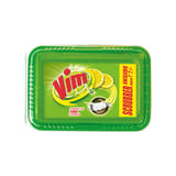 Vim Dishwash Bar With Power Of Lemonus Free Scrubber : 250 gm