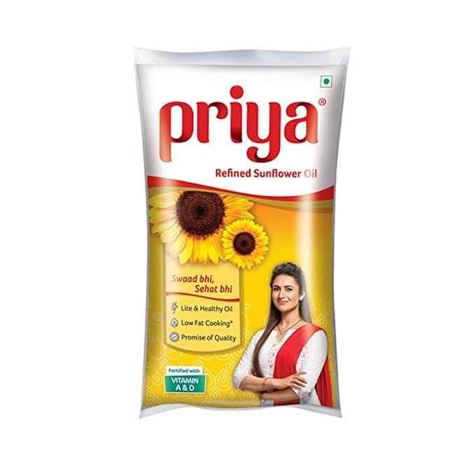 Priya Refined Sunflower Oil