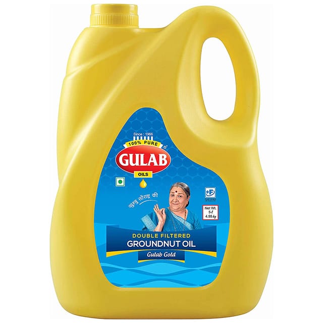 Gulab Groundnut Oil : 5 Ltr