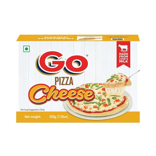Go Pizza Cheese : 200 Gm #