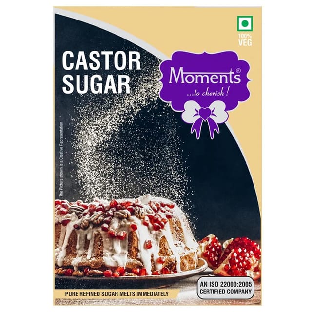 Moments Castor Sugar : 200 Gm