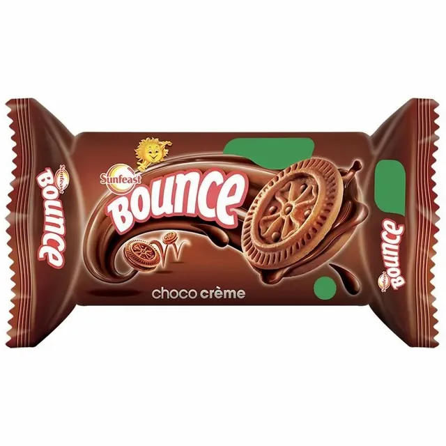 Sunfeast Bounce Choco Creme : 34 Gm (Extra : 11 %)