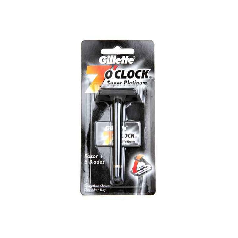 Gillette 7 O'Clock Super Platinum Razor