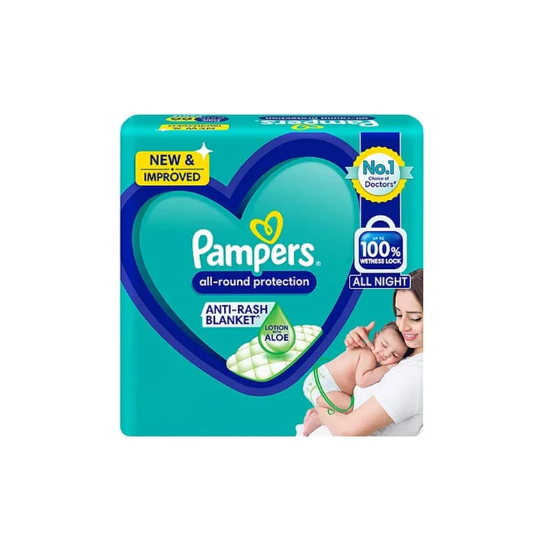 Pampers All Round Protection Lotion With Aloe Daiper Pants XS