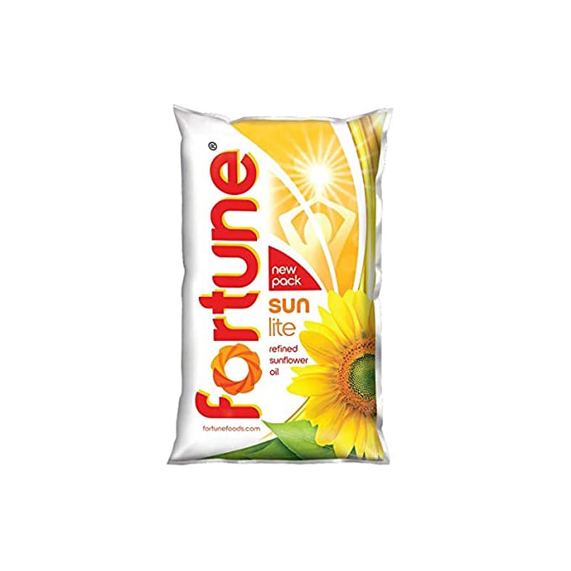 Fortune Sun Lite Refined Sunflower Oil Pouch