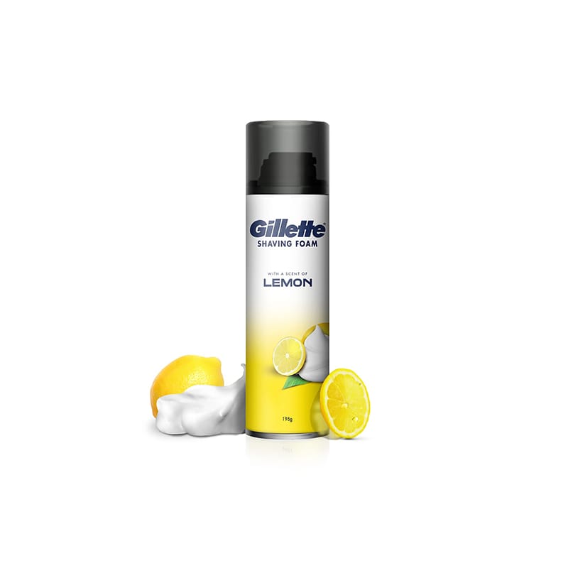 Gillette Shaving Foam Lemon