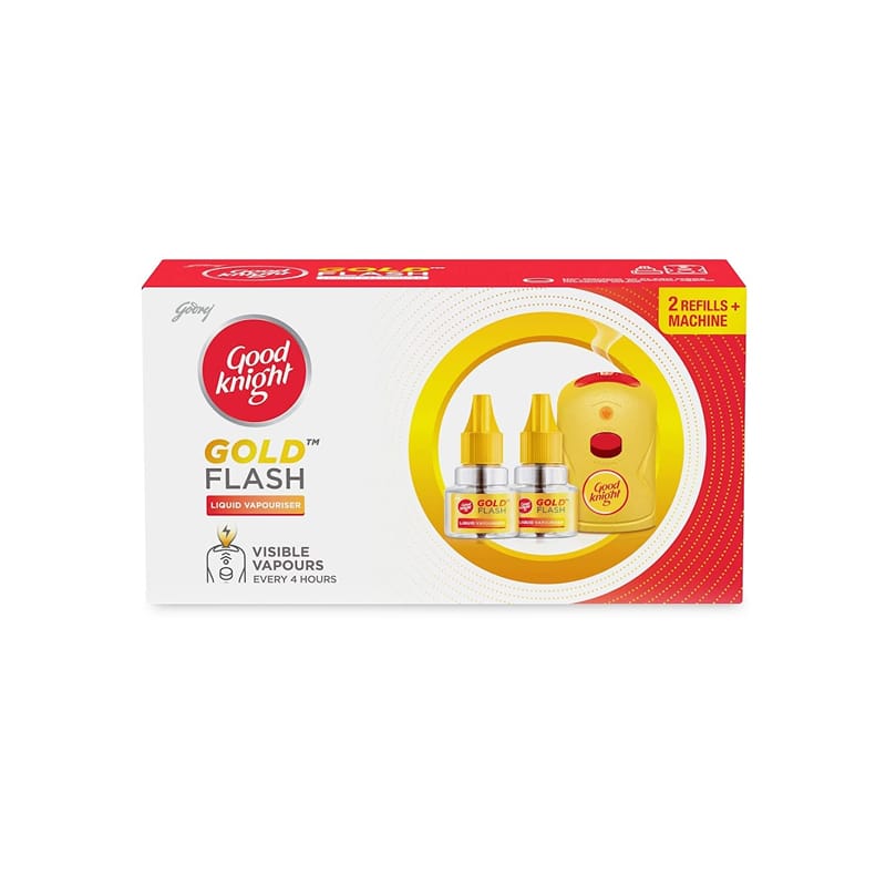 Godrej Good Knight Gold Flash Mosquito Repellent Refill With Machine