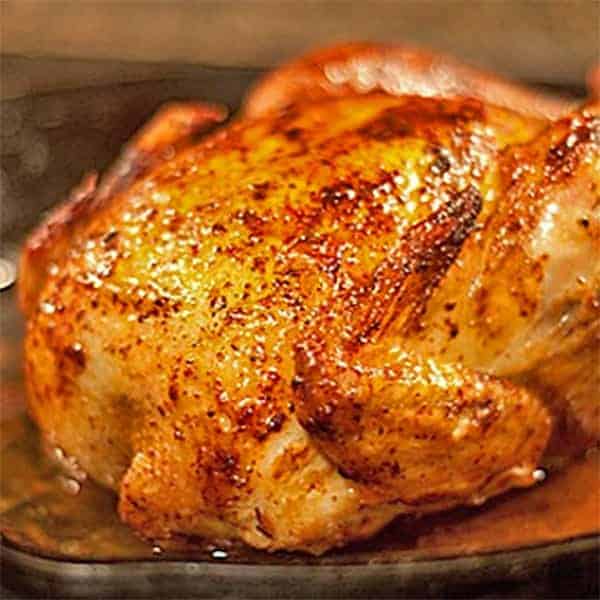Chicken Roasted In Butter