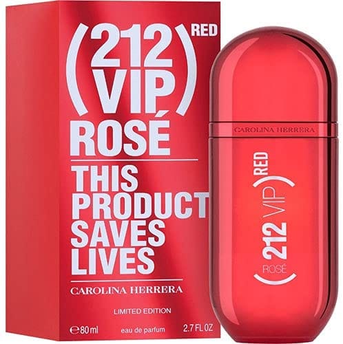 Ch 212 Vip Rose Red Limited Edition For Women Edp 80Ml