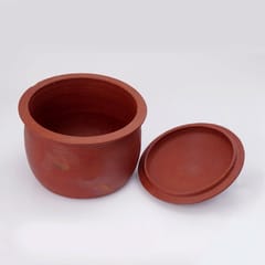 Terracotta Baggy Curry Pot with Lid