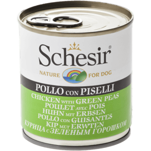 Schesir Dog Chicken with Peas Jelly 285g
