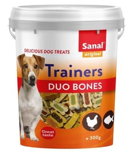 Sanal Trainers Duo Bones Chicken & Fish for Dogs 300g